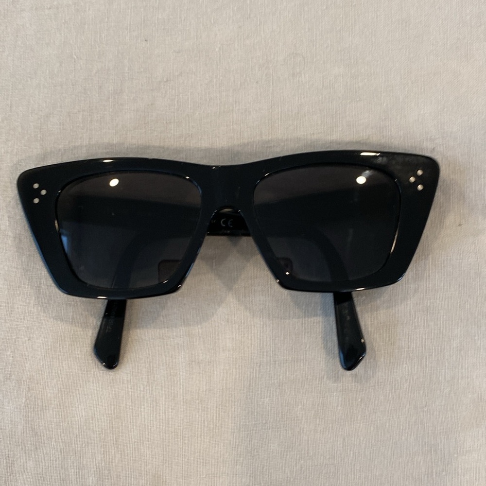 Celine cat eye sunglasses black